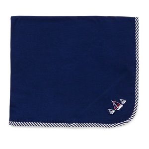 NWT - Sailboats Receiving Blanket